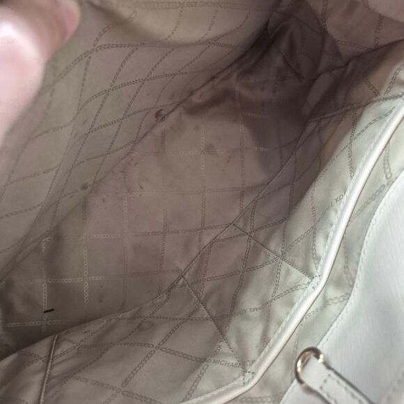 Michael Kors Shania Jet Set Travel Tote Bag Chain Link Blush Pink - Picture 4 of 7